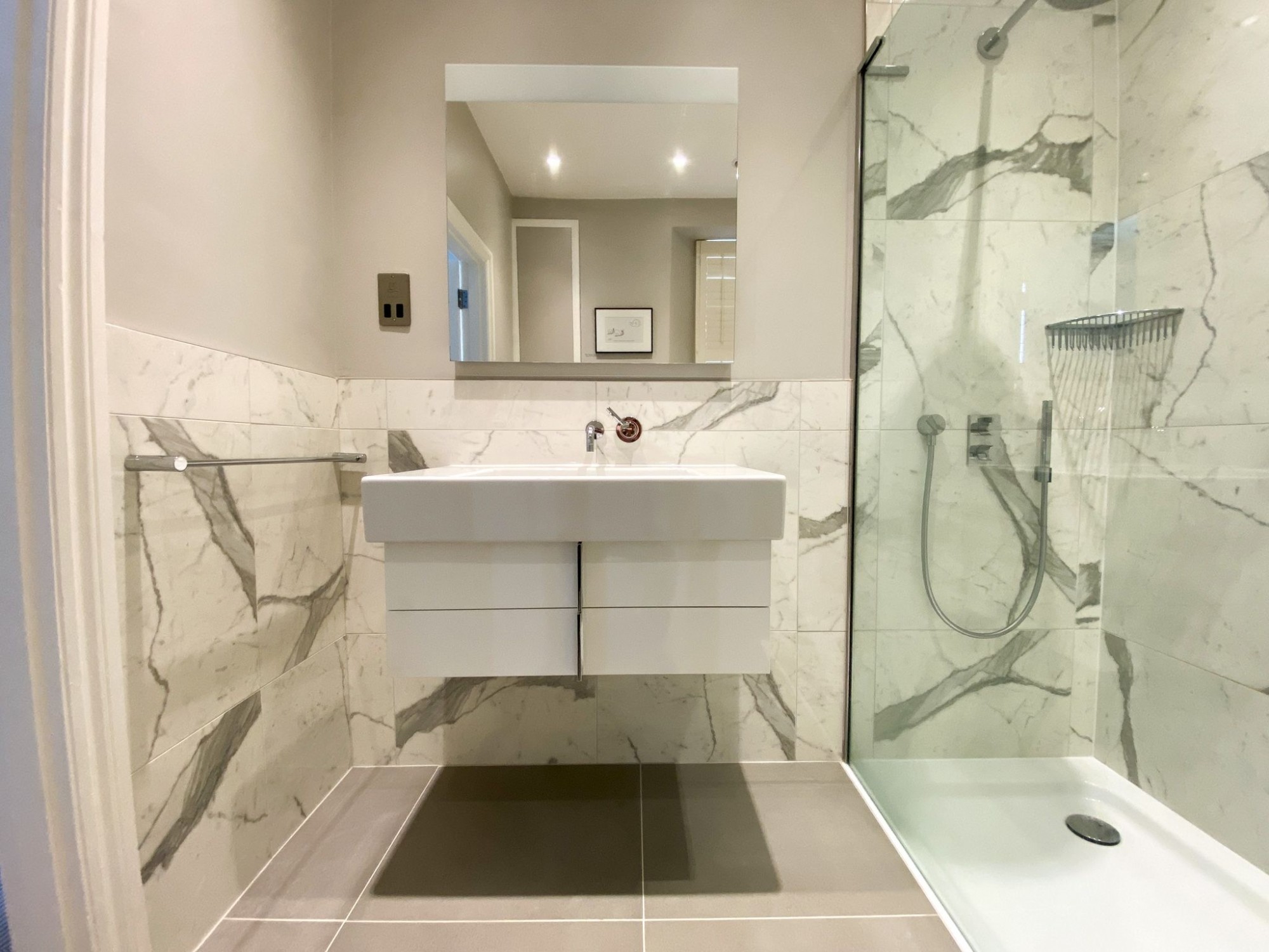 Salcombe Villa Bathroom Interior Design - Infinite Design Devon